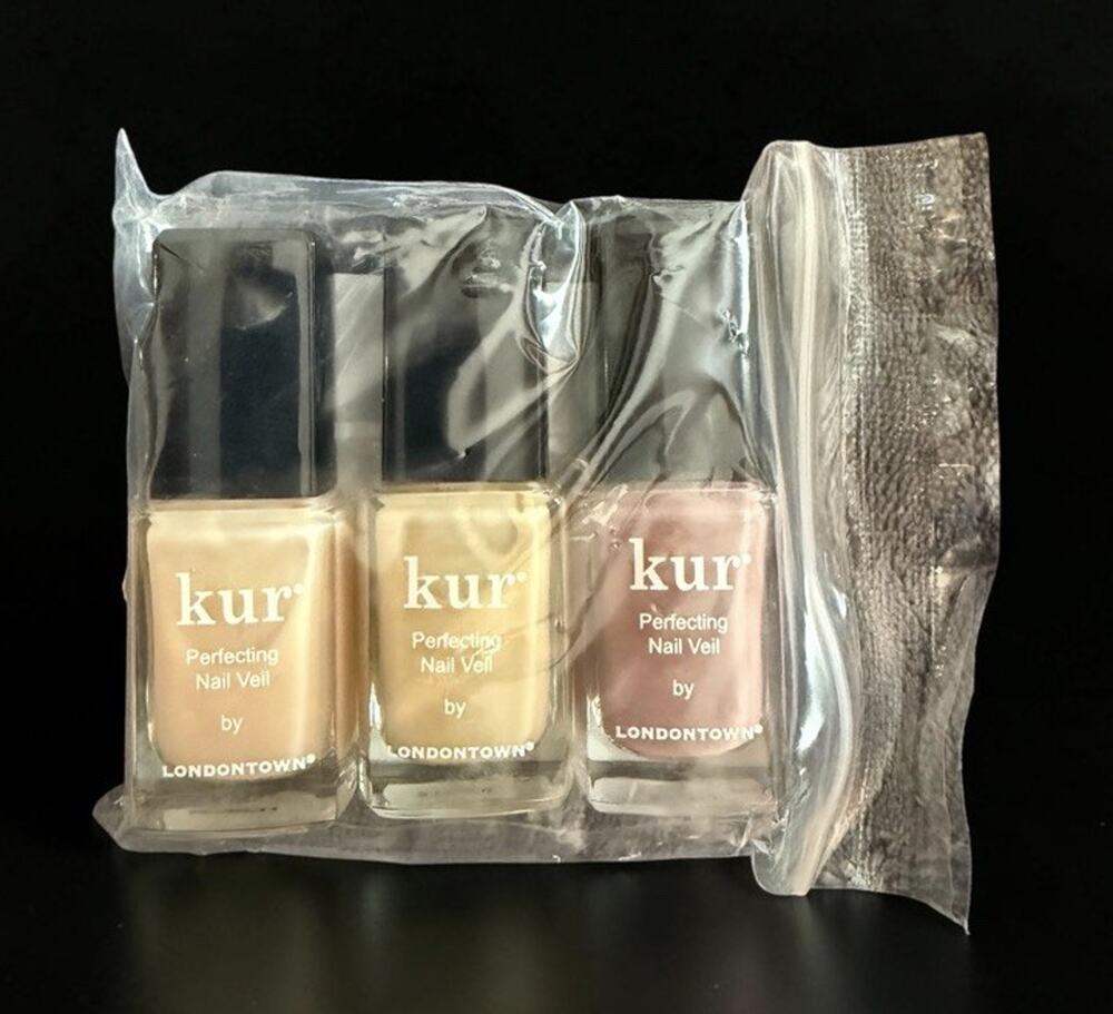 LONDONTOWN KUR Perfecting Nail Veil Trio #1,2,3 NEW/SEALED